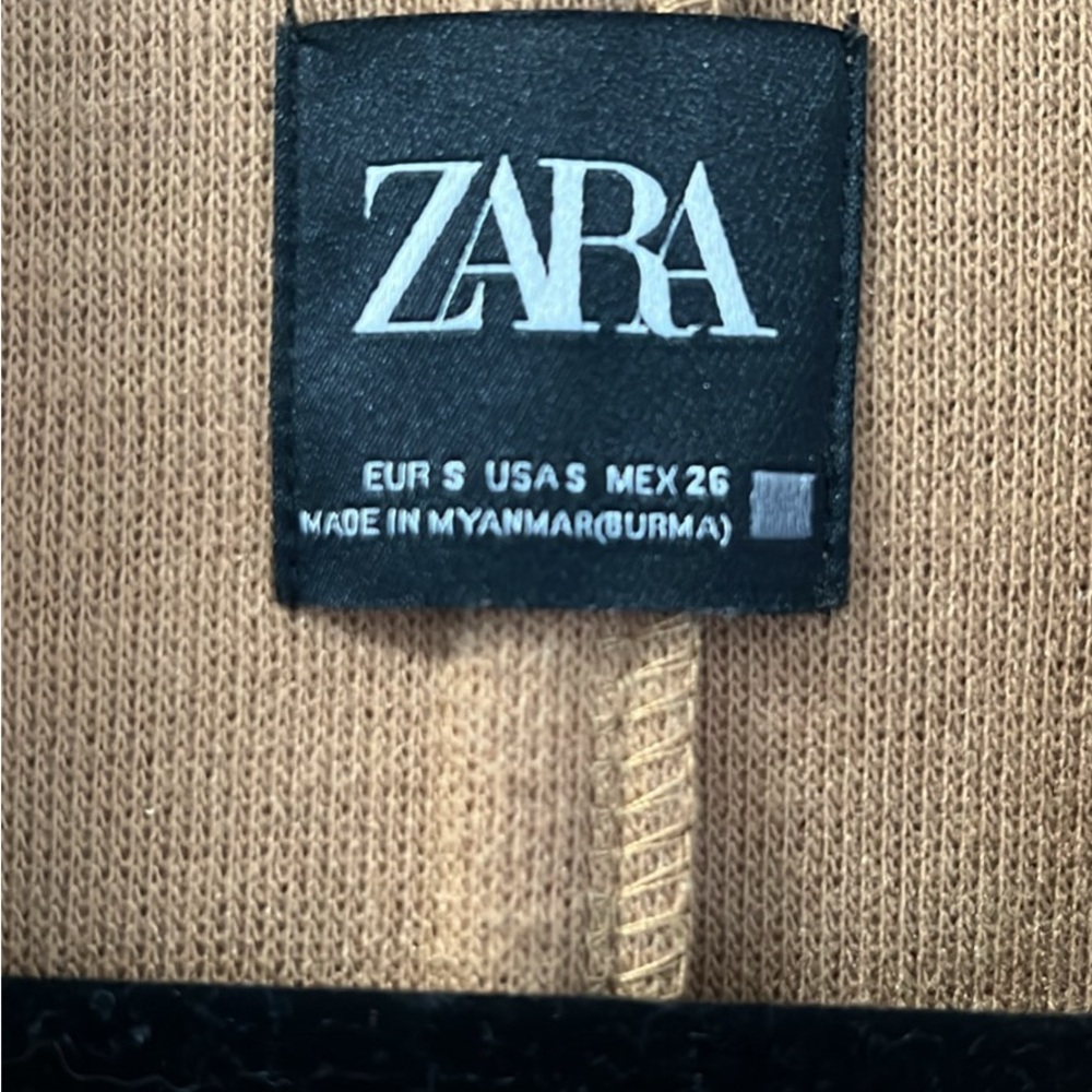 Zara lightweight khaki jacket size small